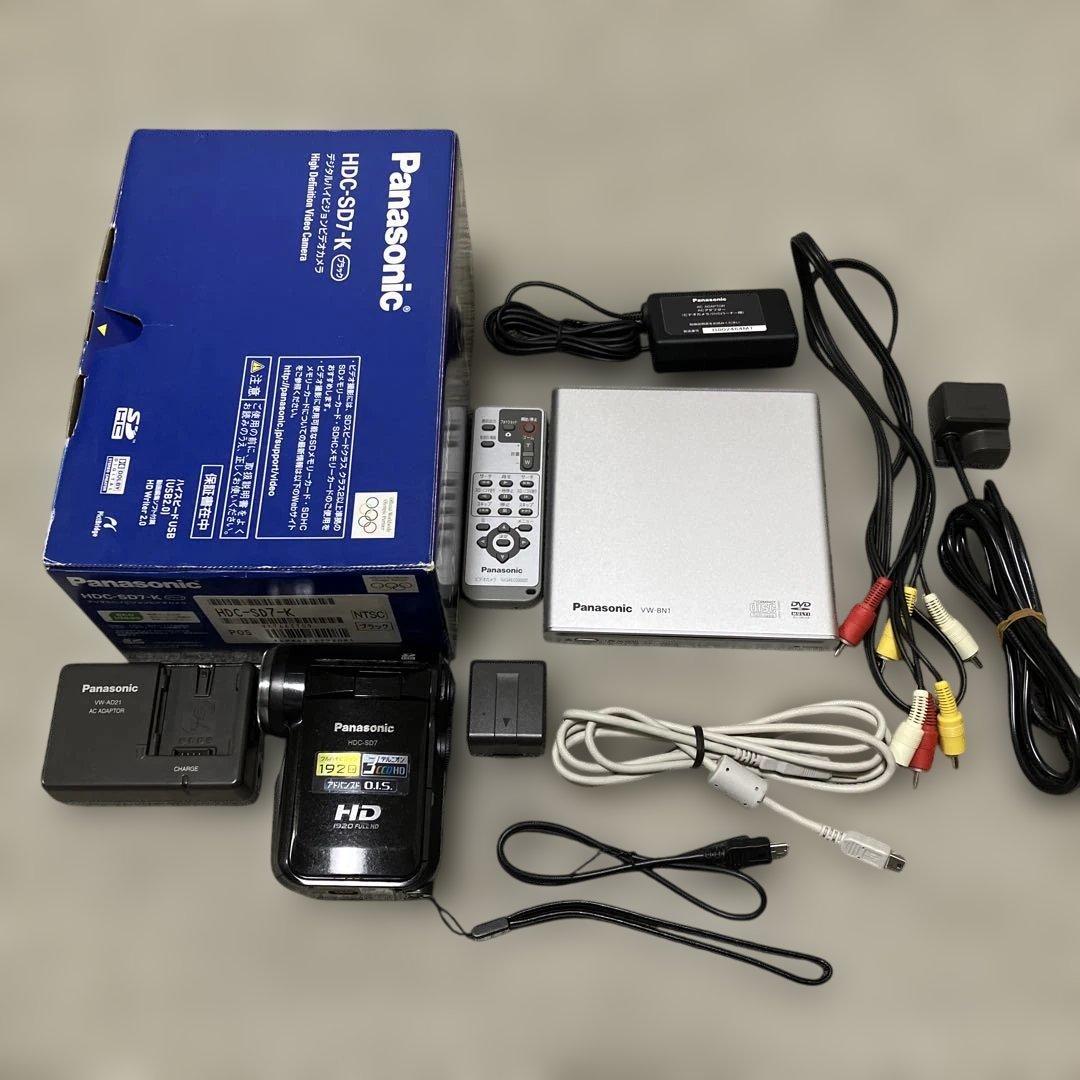 Panasonic HDC-SD7 ビデオカメラ 本体