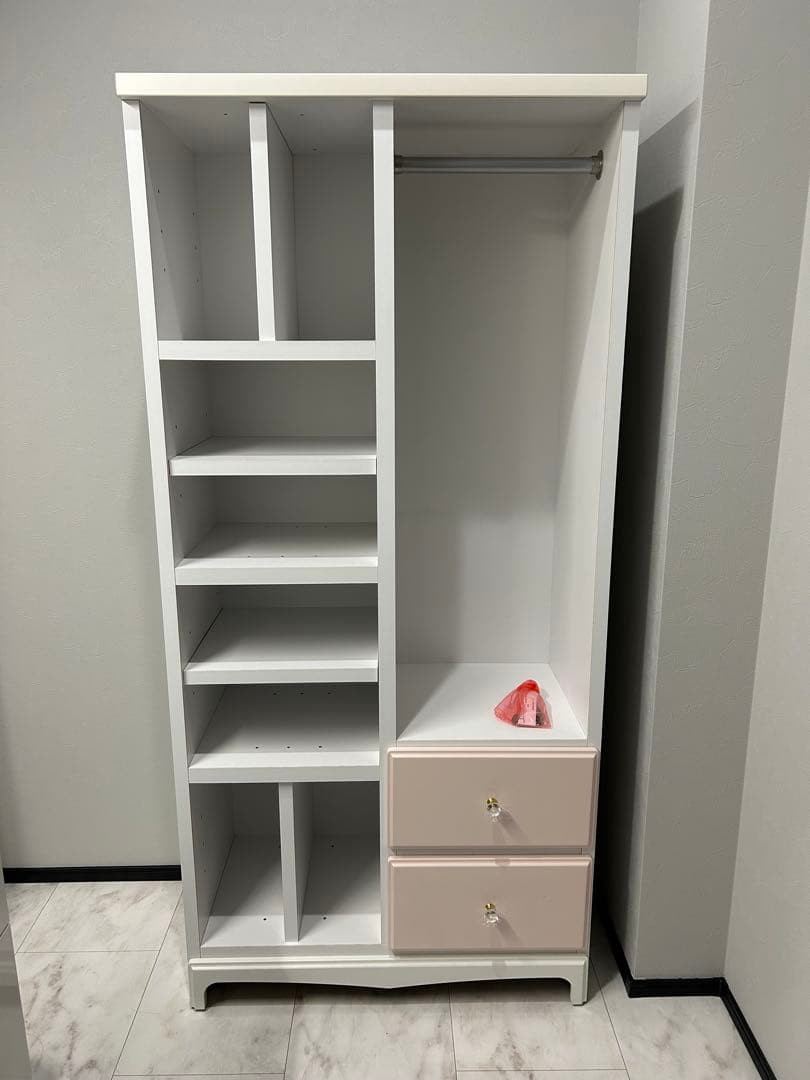 アルファタカバ オープンワード キラーズ2 木製 姫系 ワードローブ 収納棚