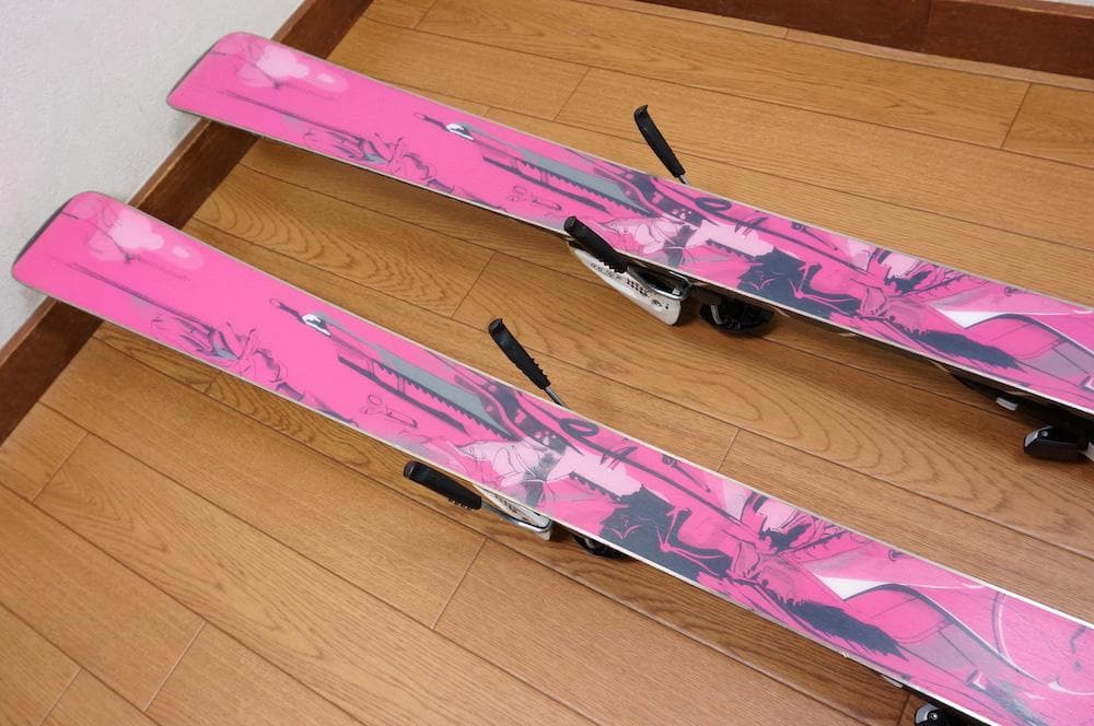 メンテ済 149cm 靴24cm HEAD レディース スキーセット