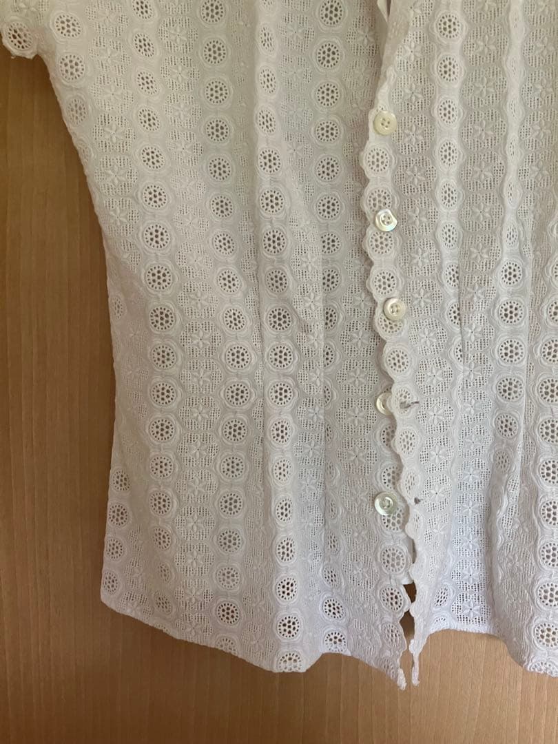ポロラルフローレン レース　ブラウス　ホワイト　2 サイズ