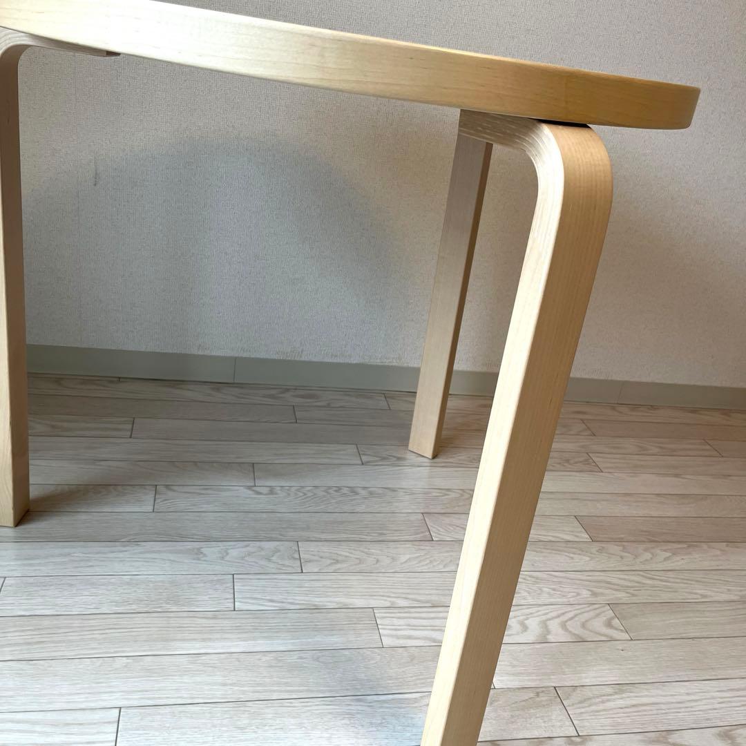 【qoo726】artek テーブル 90B（d. 75）ホワイト