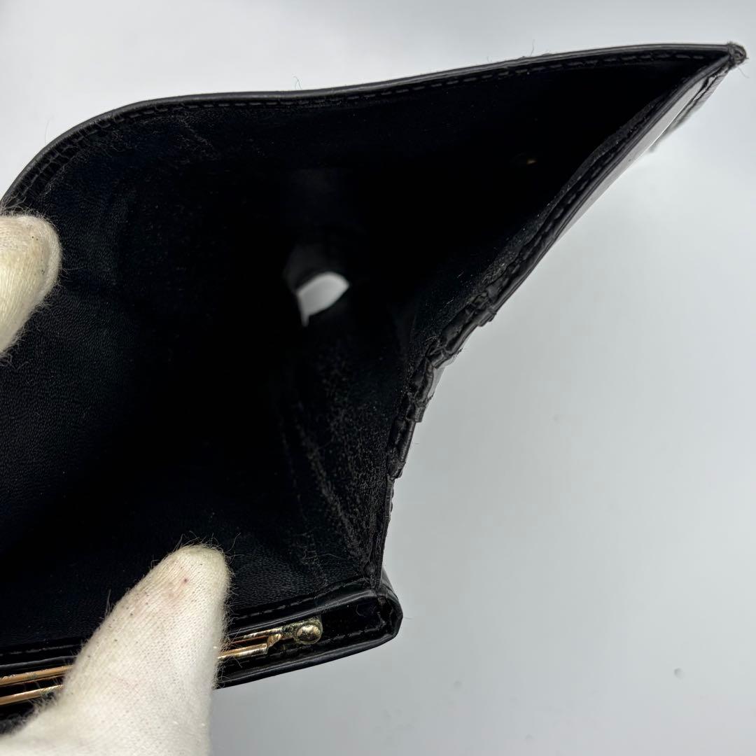 【希少・廃盤】ヴィヴィアン ウエストウッド　三つ折り財布 がま口 マックマラ