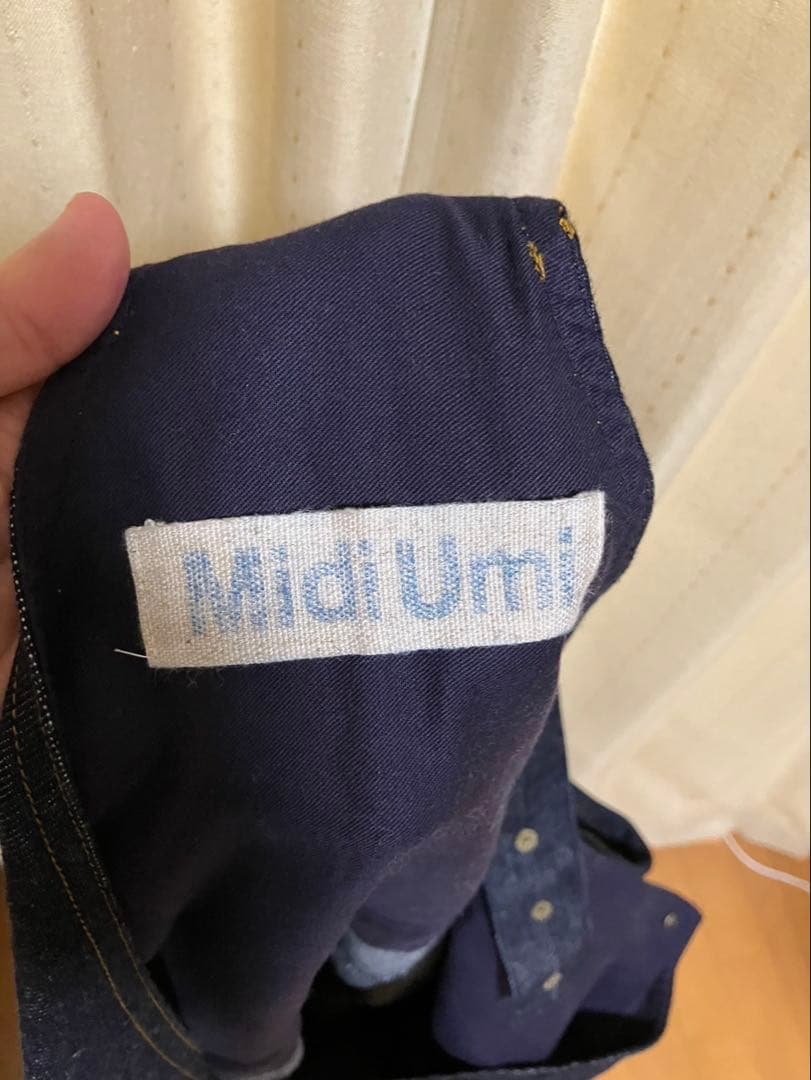 【美品】Midi Umi ミディウミ　サロペット　デニム