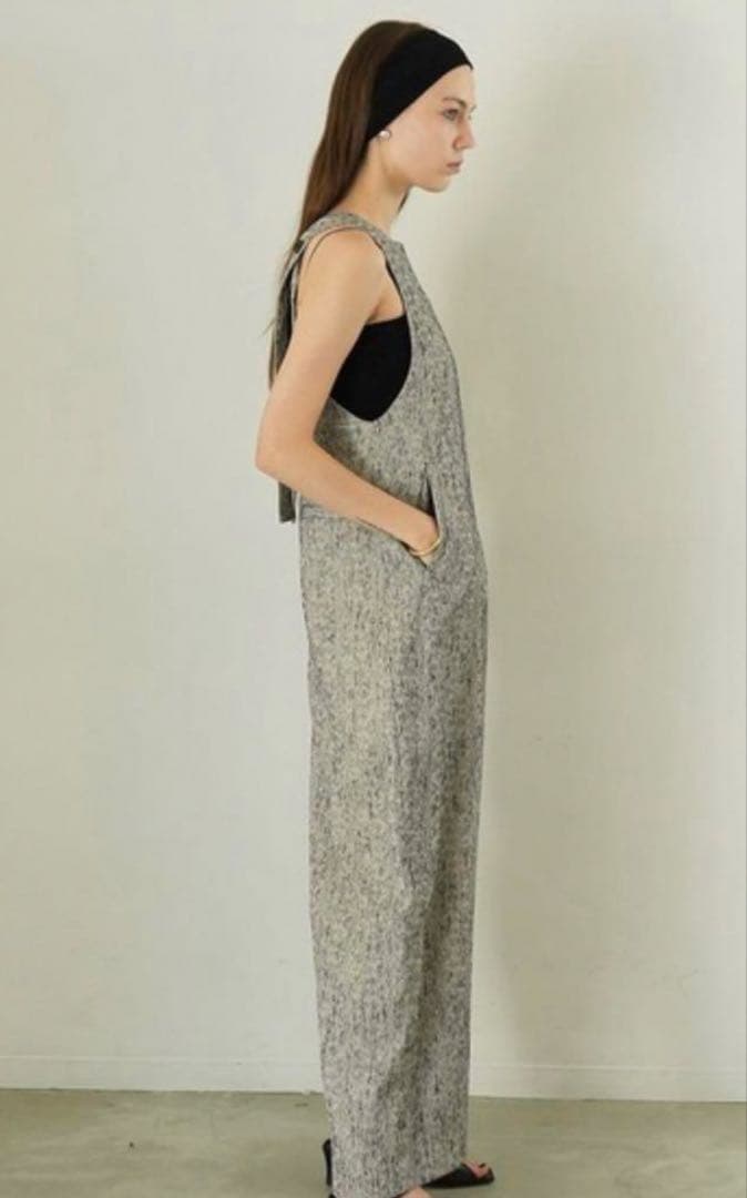 【ゆうりん】CLANE COCOON SALOPETTE PANTS