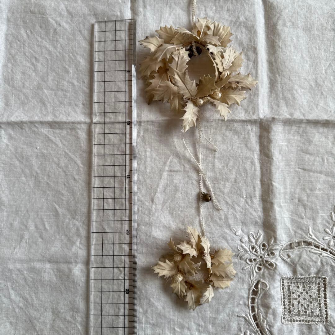 作家　染花布花　クリスマスミニリース　柊