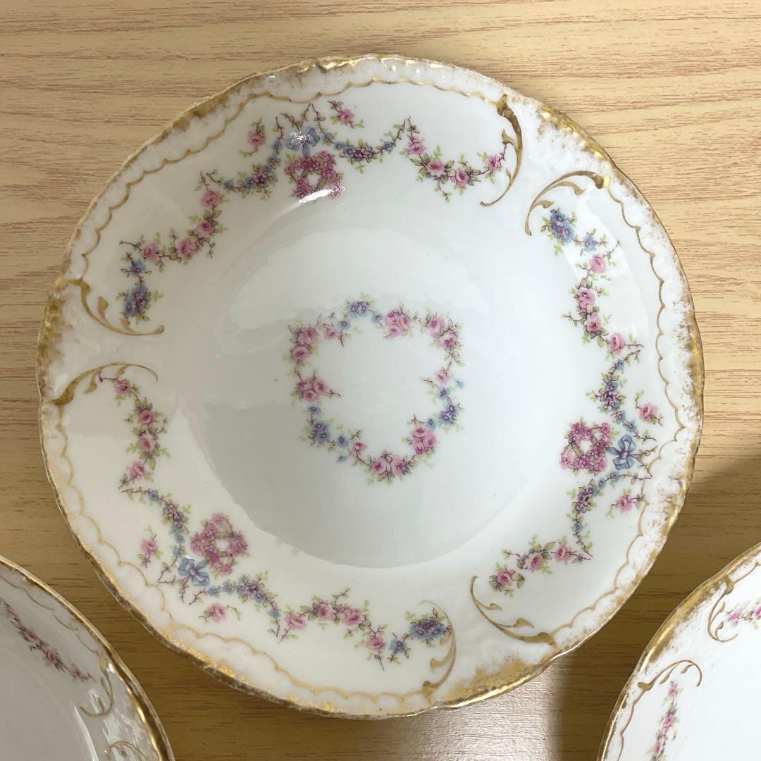 セオドア　アビランド リモージュ 597 ベリーボウル　④ 4枚セット