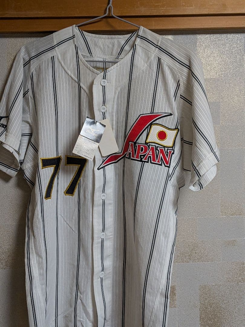 星野仙一 侍ジャパン ユニフォーム 77番 L 新品