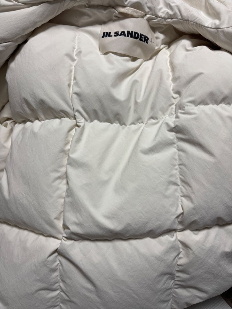 大幅値下げ！【美品】JIL SANDER+ ダウンジャケット ホワイト