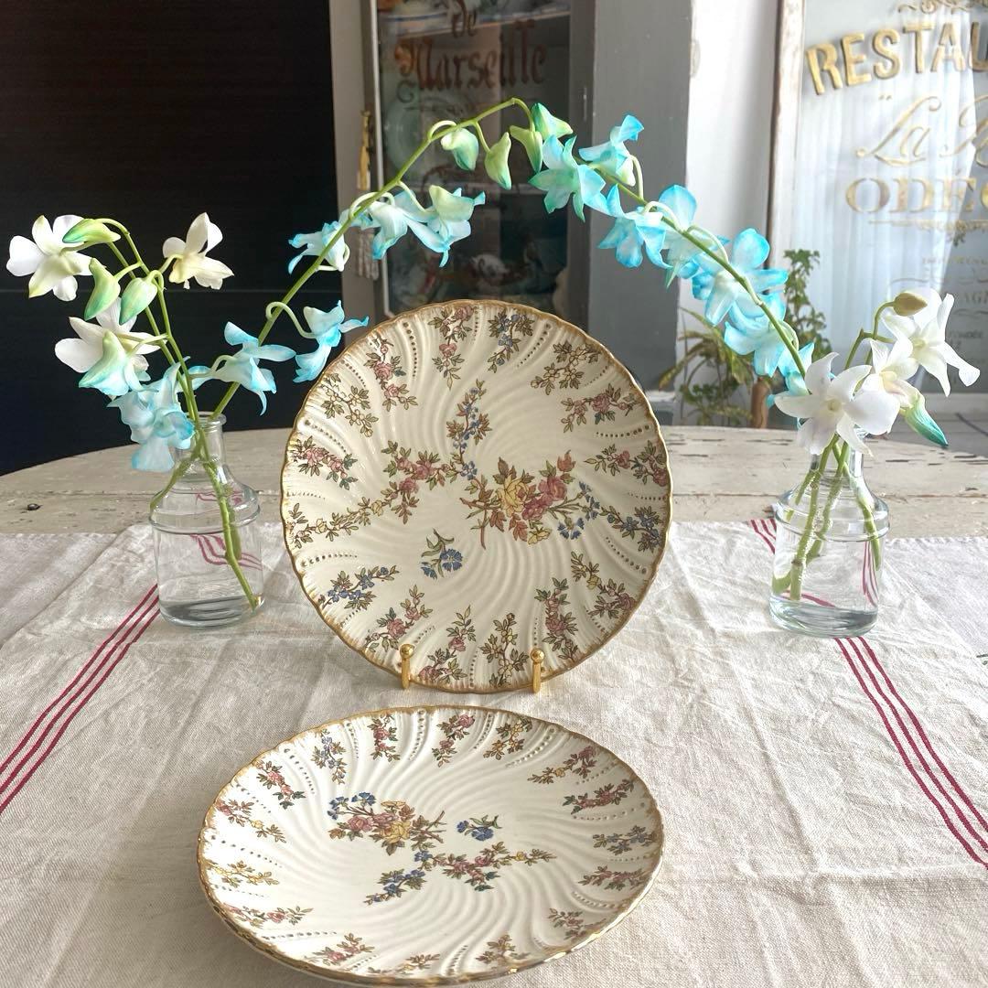 Sarreguemines　ルイ15世　プレート　フランスアンティーク【G】