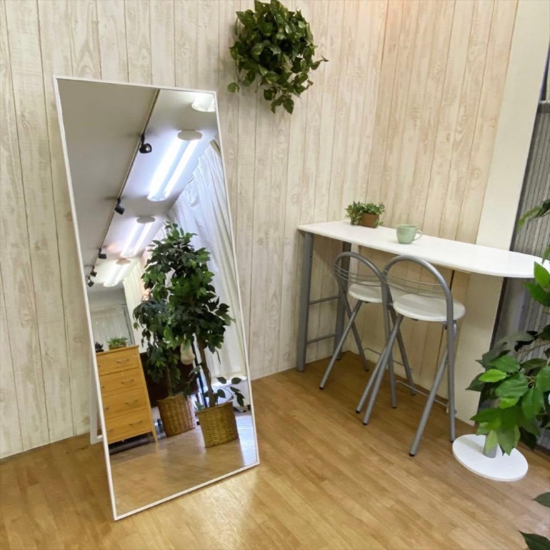 全身鏡 姿見鏡 姿見 スタンドミラー　日本製 幅 60 高さ 153 飛散防止