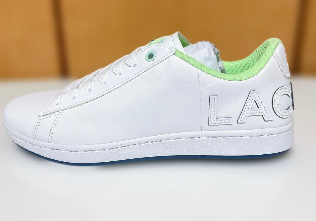 LACOSTE ラコステ カーナビー エヴォ スニーカー ホワイト/グリーン