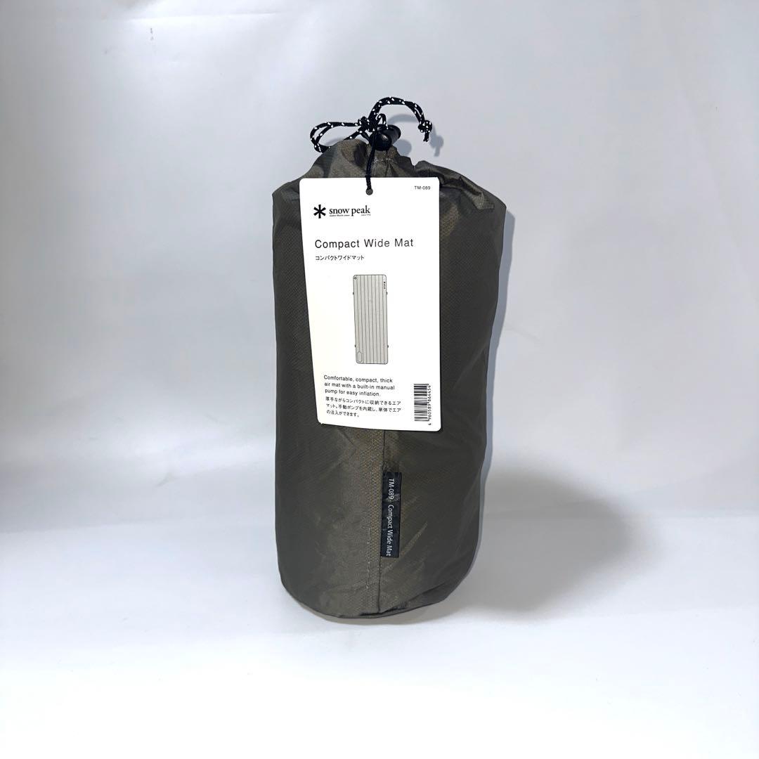 スノーピーク　コンパクトワイドマット　新品