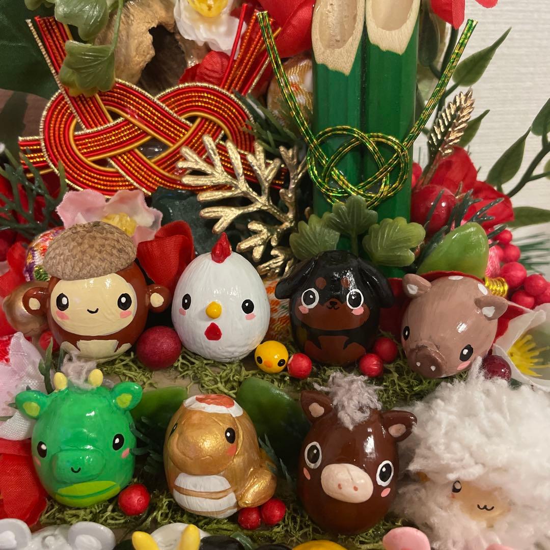 【一点もの】としごママさま専用☆1月の飾り