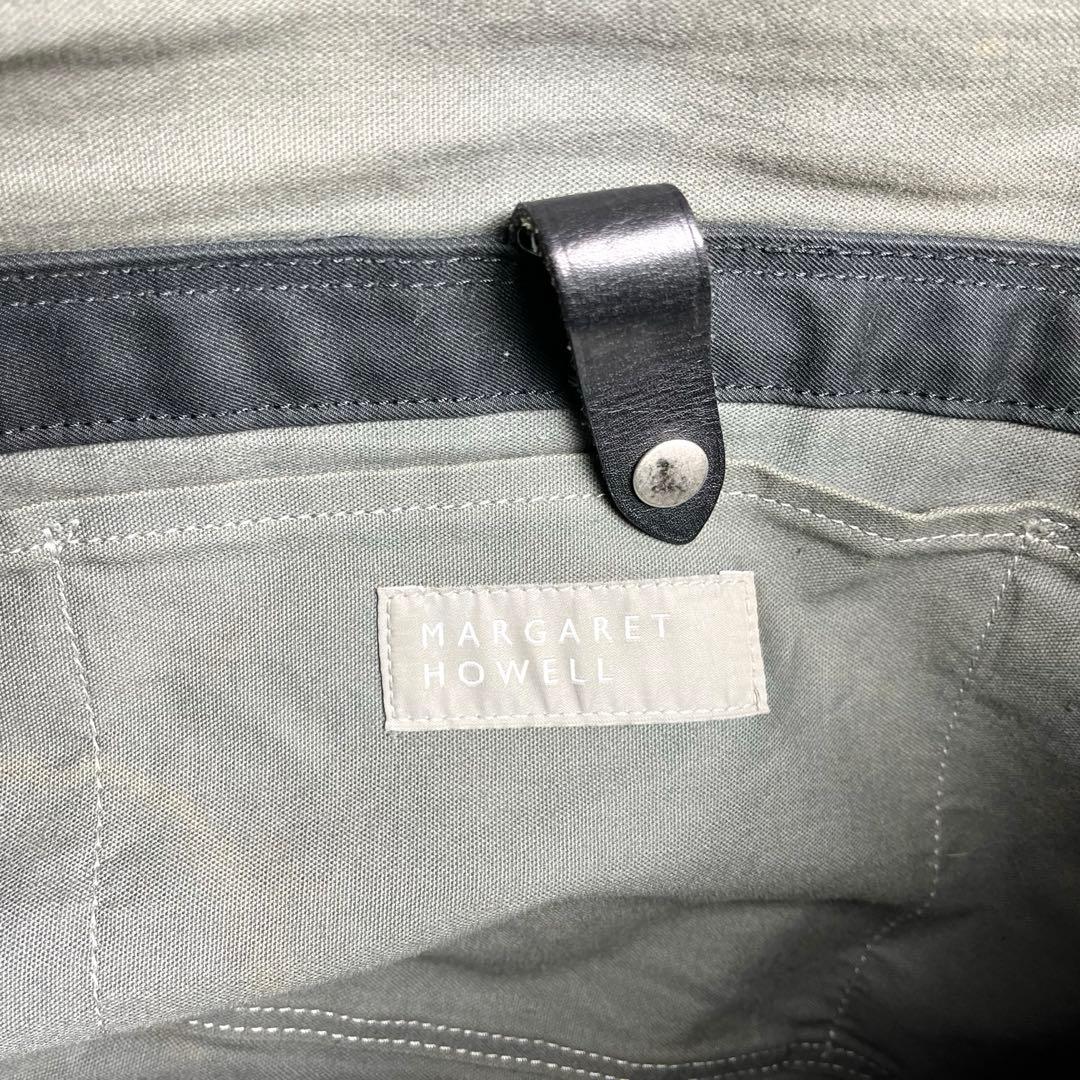 【美品✨】マーガレットハウエル ポーター コラボ メッセンジャーバッグ 黒