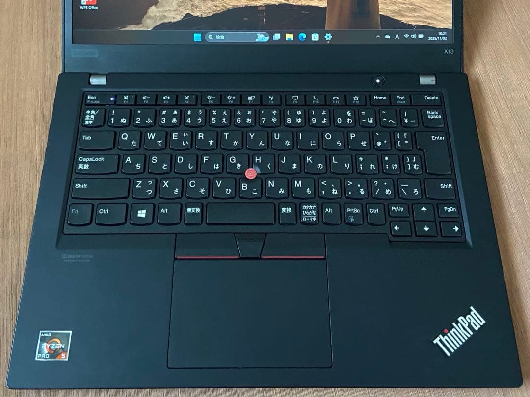 Lenovo ThinkPad X13 Gen1 Ryzen 5 Pro 高性能