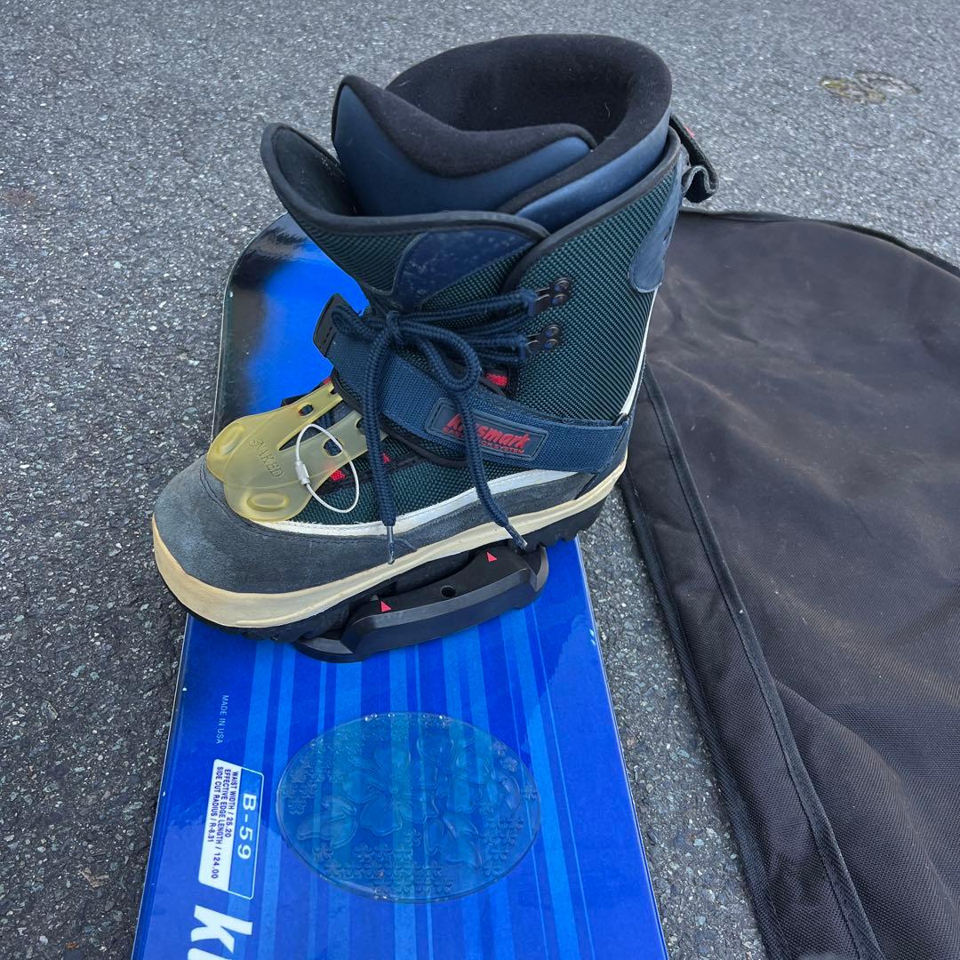 KISSMARK 　スノーボード　ビンディング　　ブーツ 158cm 28cm