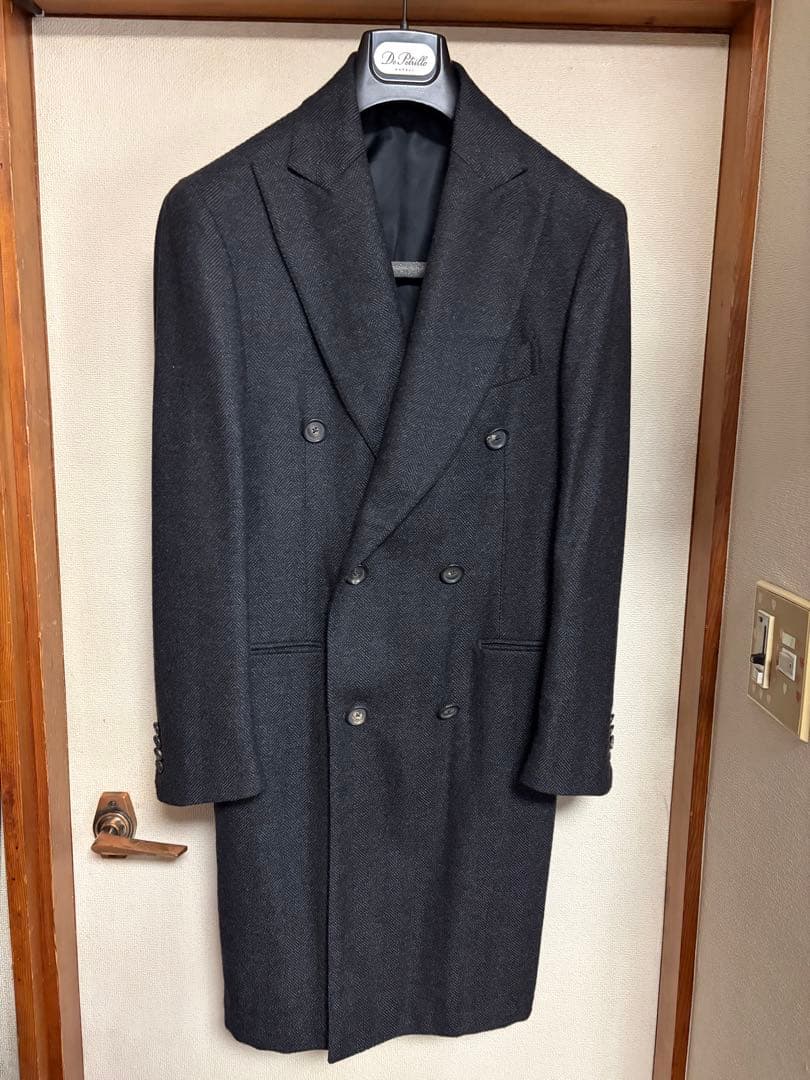 OB7 De Petrillo カシミヤ 100% チェスターコート