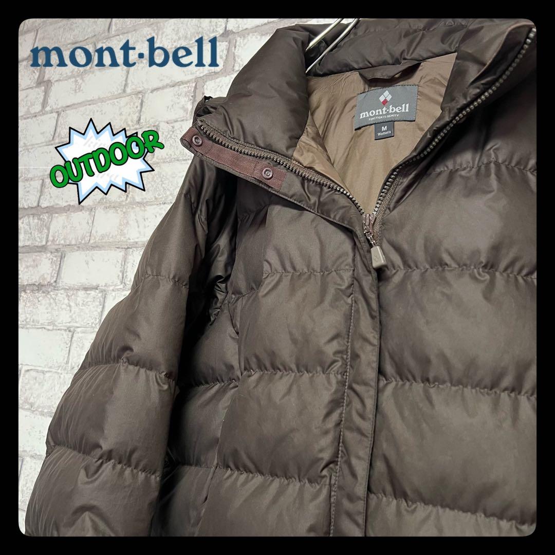 【タク様】mont-bell モンベル トラベルダウンロングコート フード