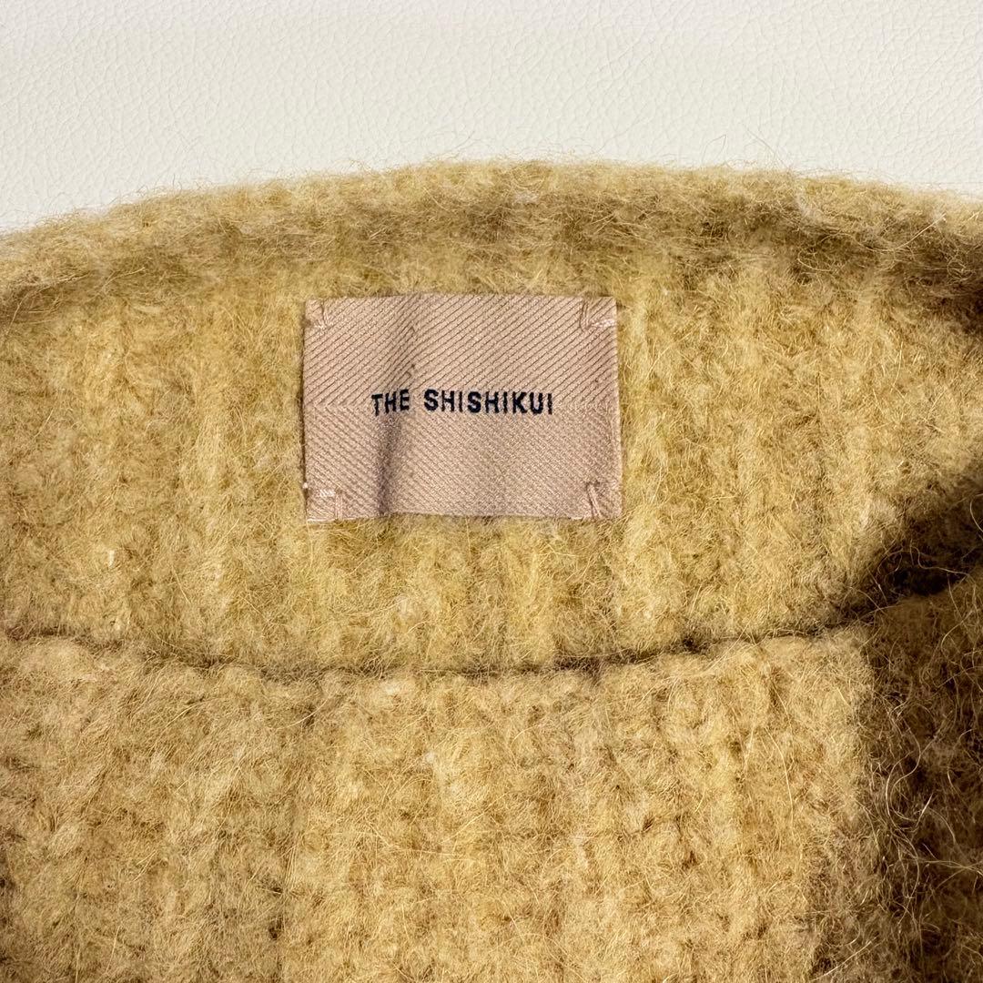 美品　THE SHISHIKUI ALPACA KNIT シシクイ 百々千晴