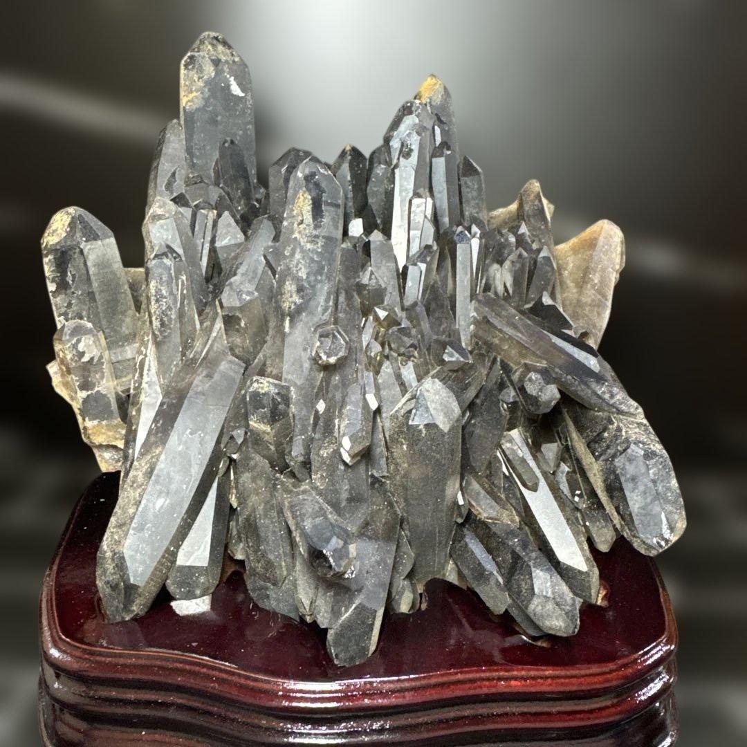 モリオン クラスター 黒水晶 原石 浄化 魔除け 強力守護 天然石