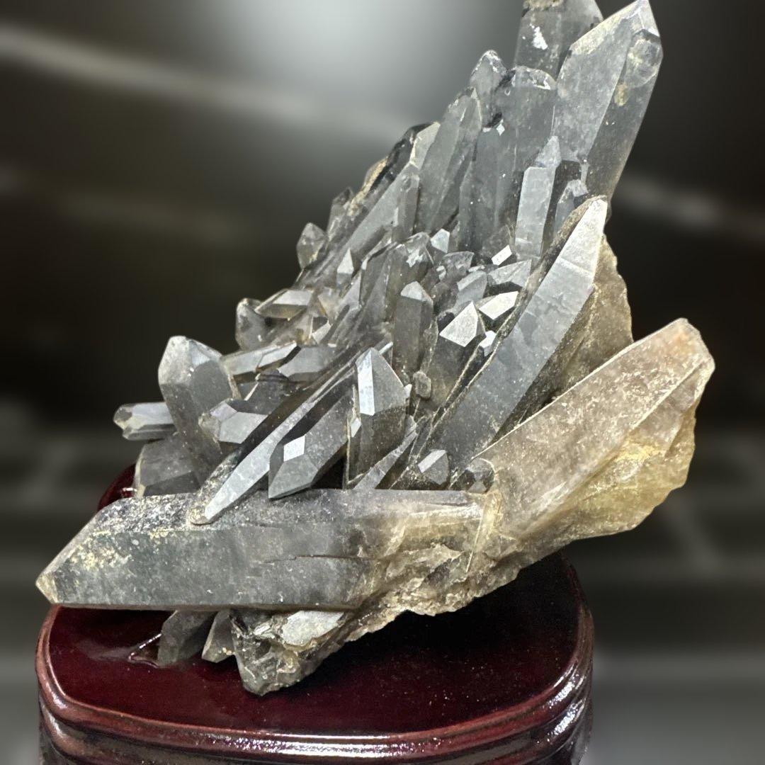 モリオン クラスター 黒水晶 原石 浄化 魔除け 強力守護 天然石