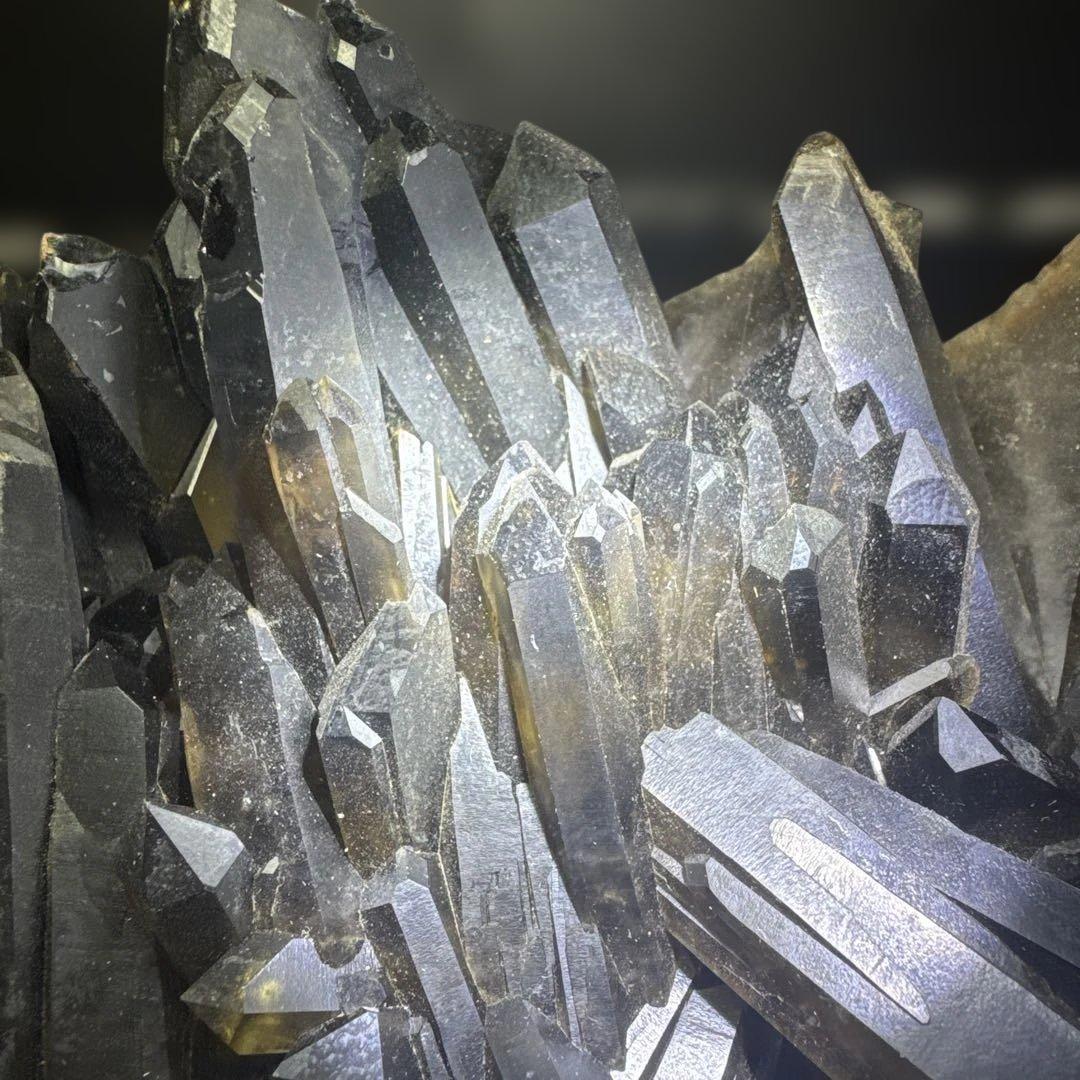 モリオン クラスター 黒水晶 原石 浄化 魔除け 強力守護 天然石