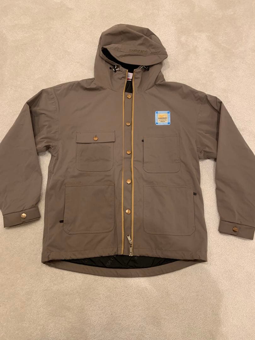 マウンテンロックスター　上下セット+ビーニー　22-23 美品　上XL 下L