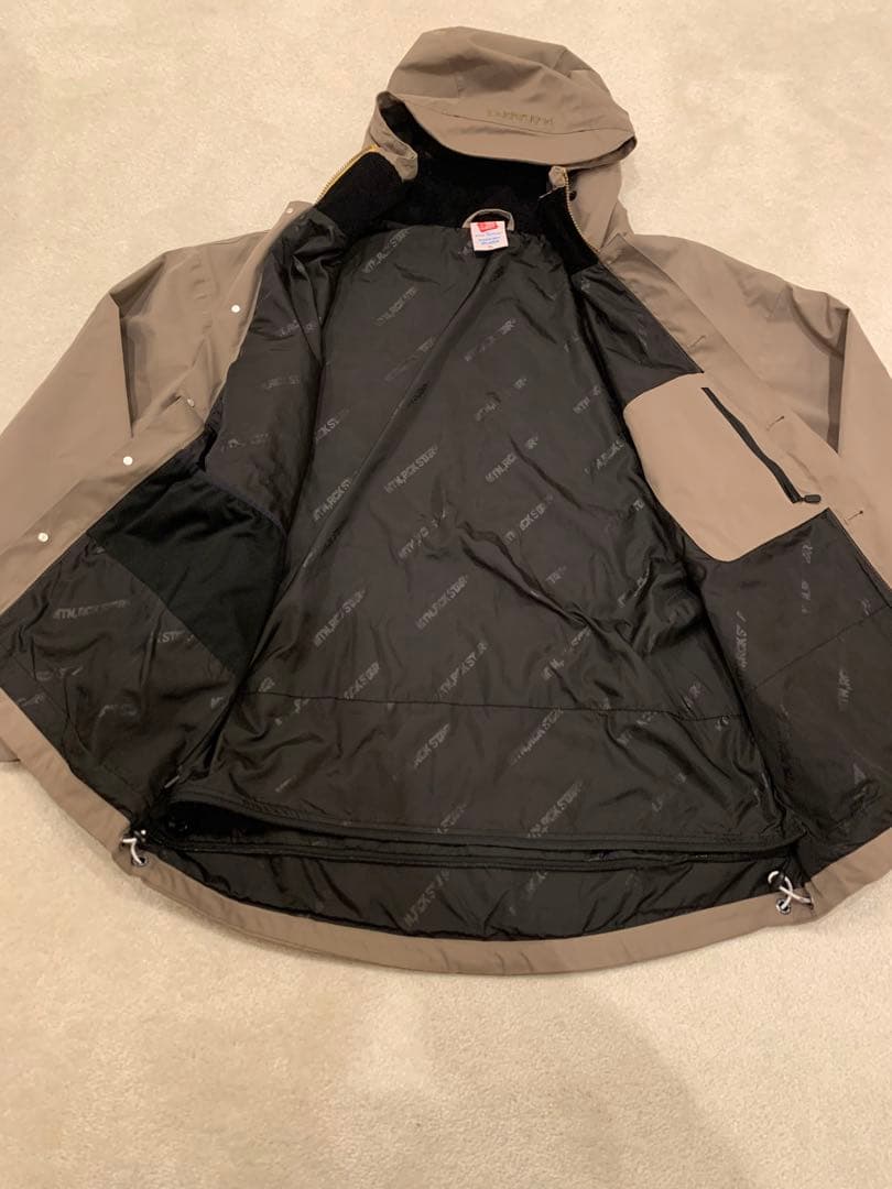 マウンテンロックスター　上下セット+ビーニー　22-23 美品　上XL 下L