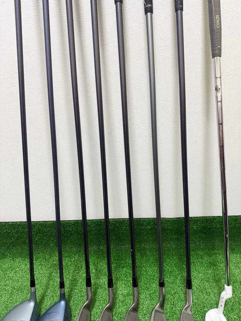 エフィル パーリーゲイツ 初心者 レディース ゴルフクラブセット ハーフ 一式