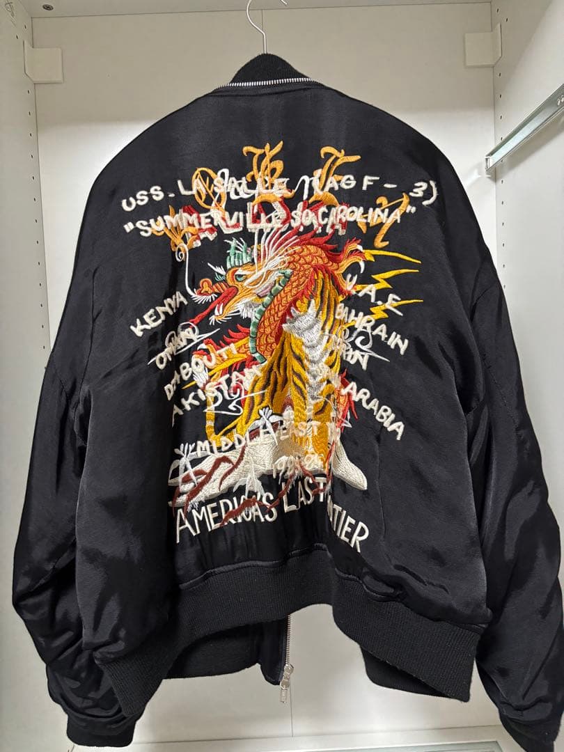 ジャケット・アウター doublet 17AW CHAOS EMBROIDERY SOUVENIR S