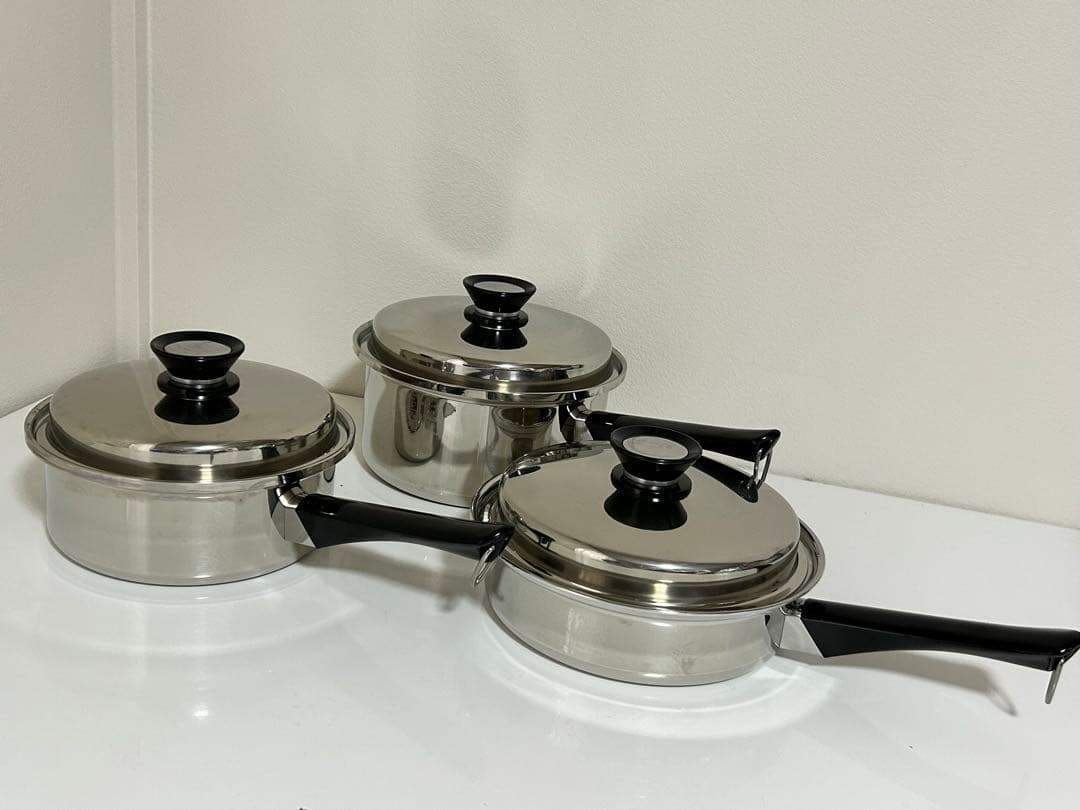 ミルクティー ♪アムウェイ ソースパンセット 無水鍋 IH対応♪