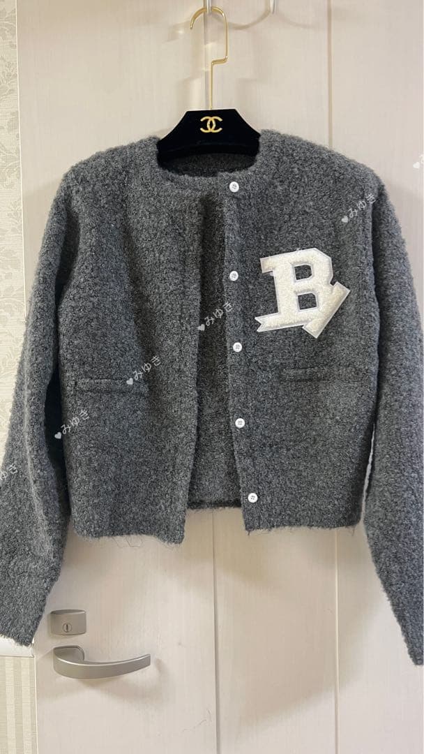 Bibiy. STELLAR OPEN CARDIGAN新品グレー