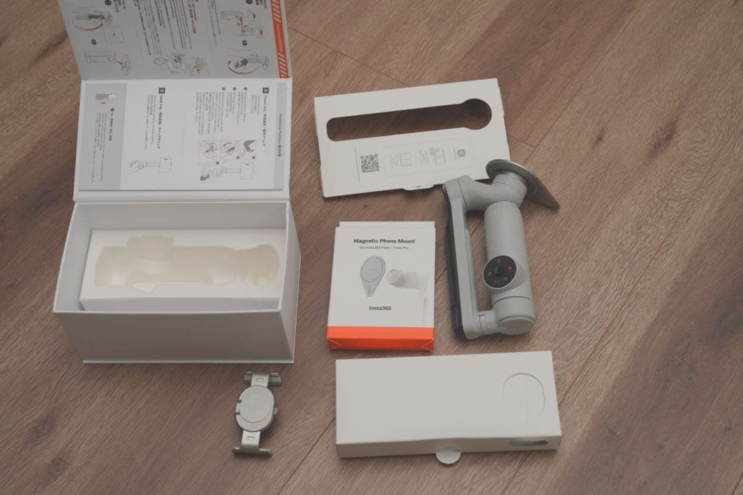 insta360FlowPro スマートフォン磁気クランプ スマホジンバル