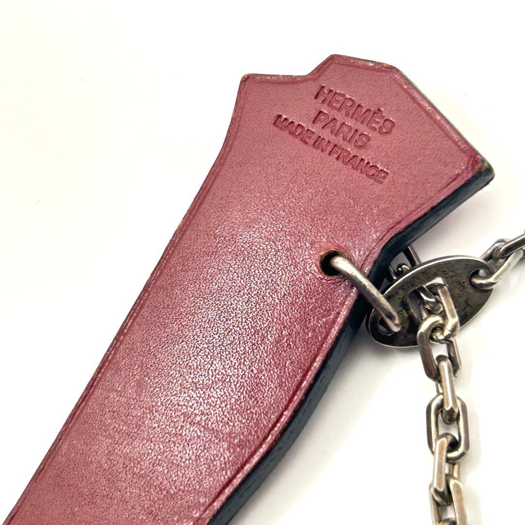 エルメス　Hermès　赤 ブーツ　靴　くつ　キーホルダー