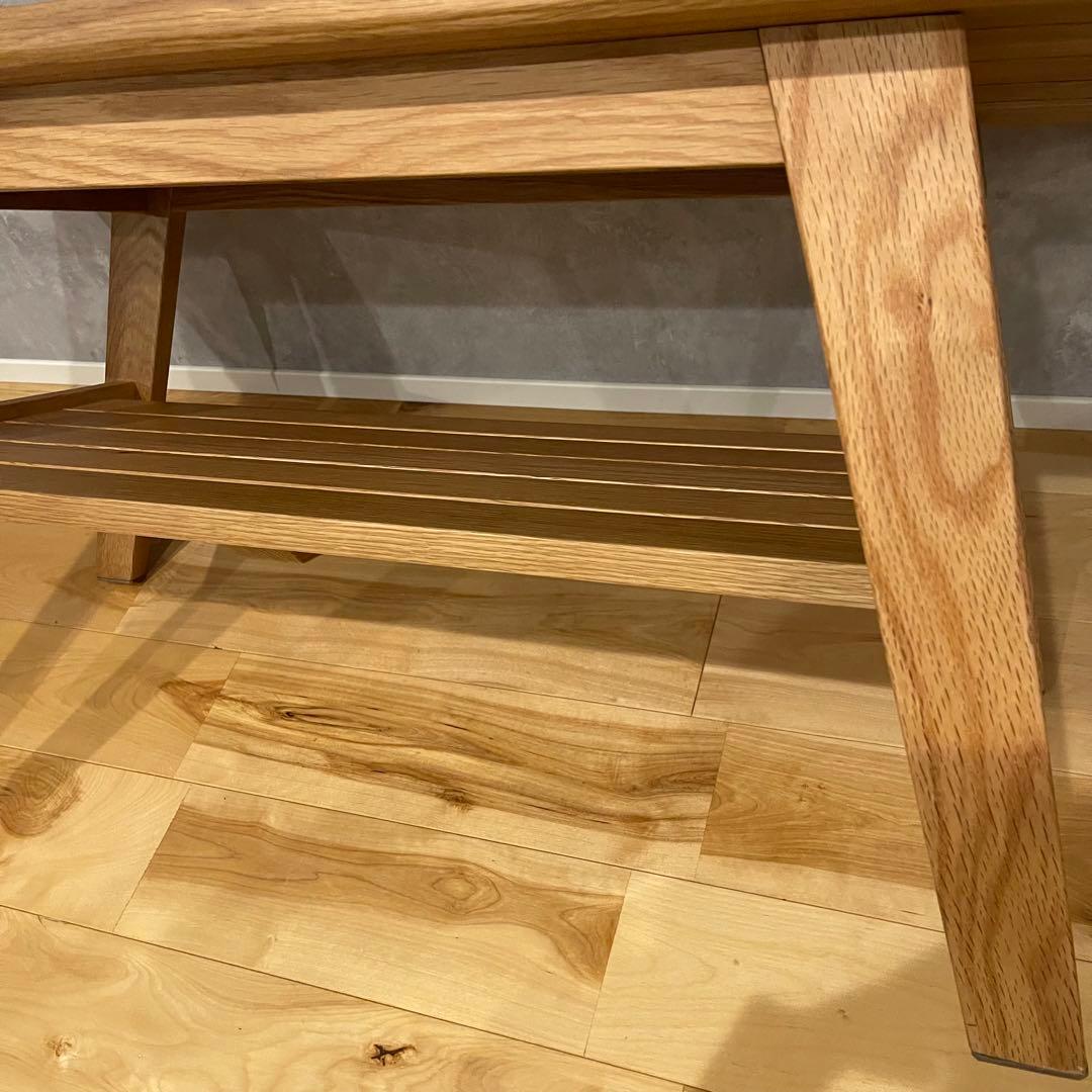 URBAN RESEARCH ローテーブル センターテーブル オーク 無垢