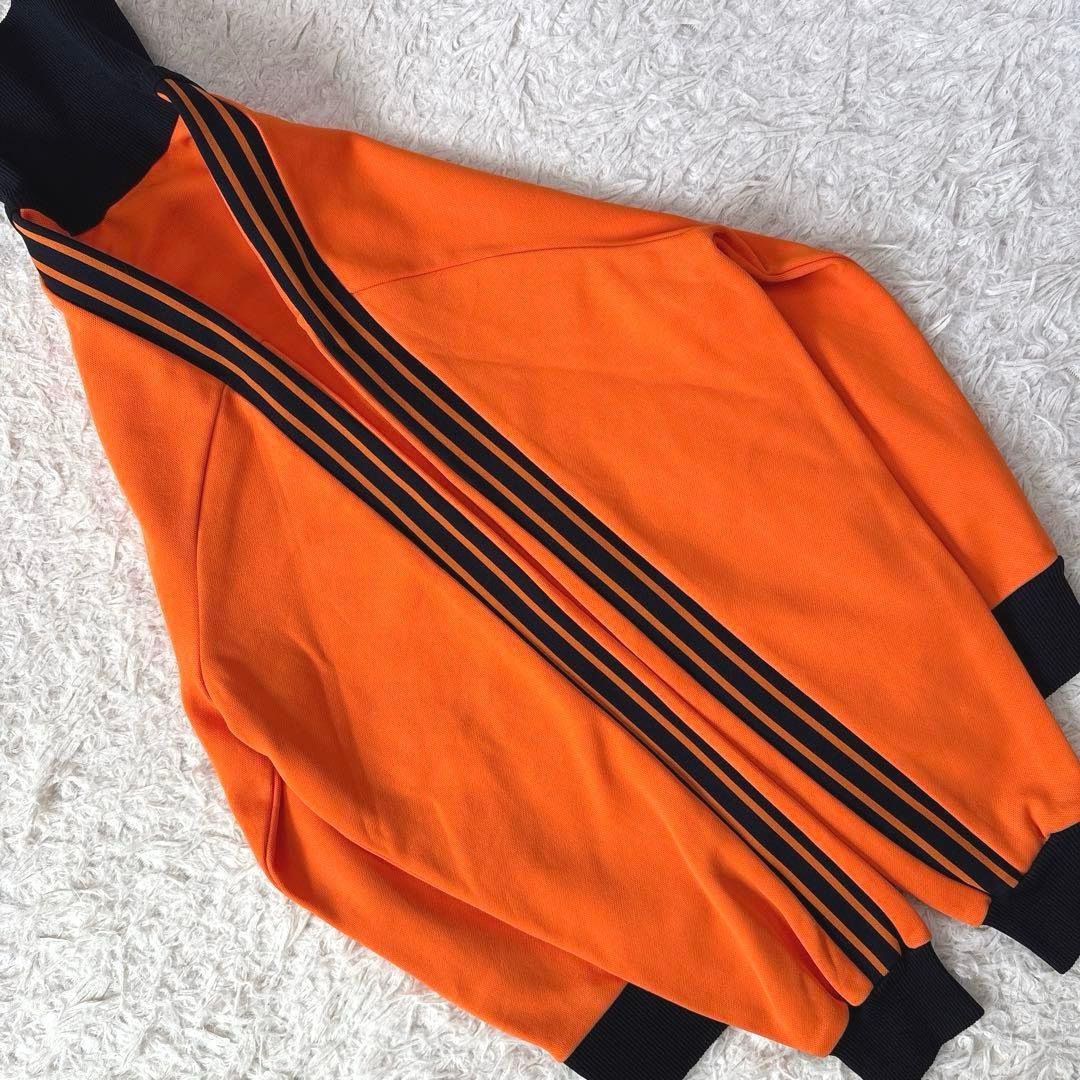 ✨美品・小松菜奈着用✨アディダス　トラックジャケット　70s ジャージ　オレンジ