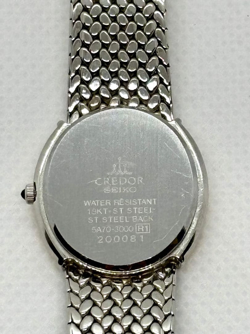 #セイコー クレドール 5A70-3000 レディース腕時計 P-5
