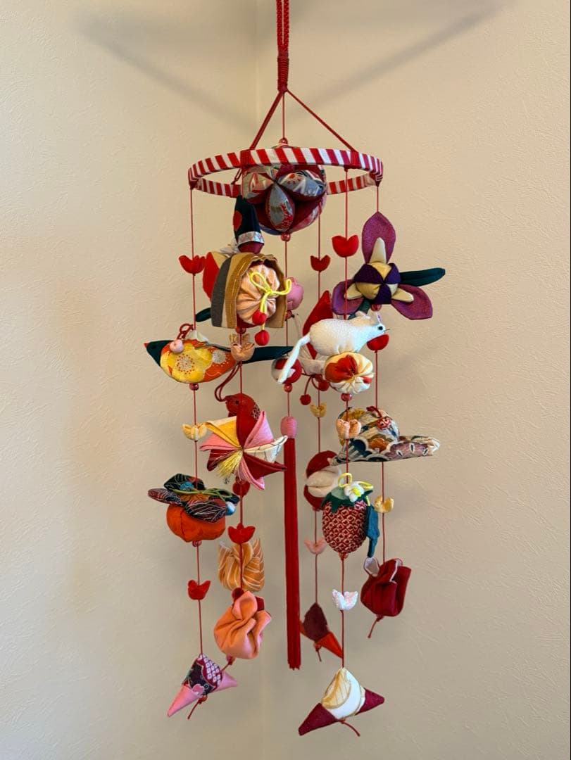 つるし雛　No.189・ひな祭り・桃の節句・さげもん吊るし飾り・初節句飾り