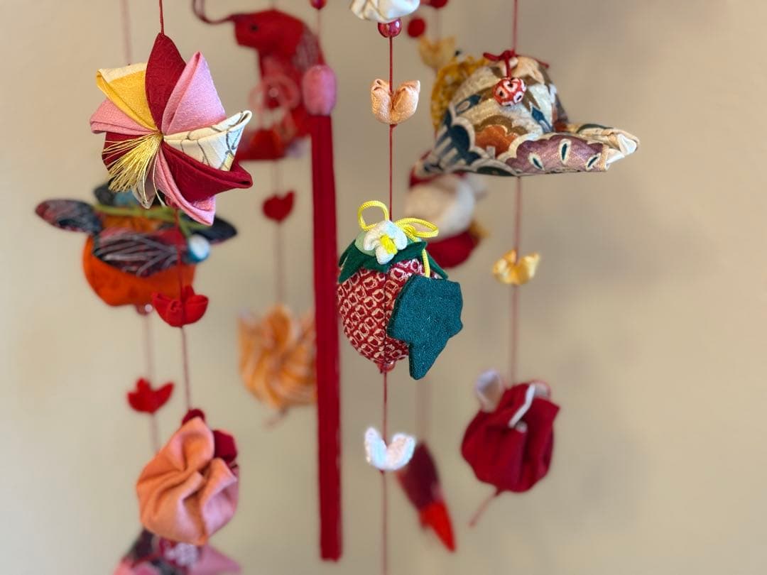 つるし雛　No.189・ひな祭り・桃の節句・さげもん吊るし飾り・初節句飾り