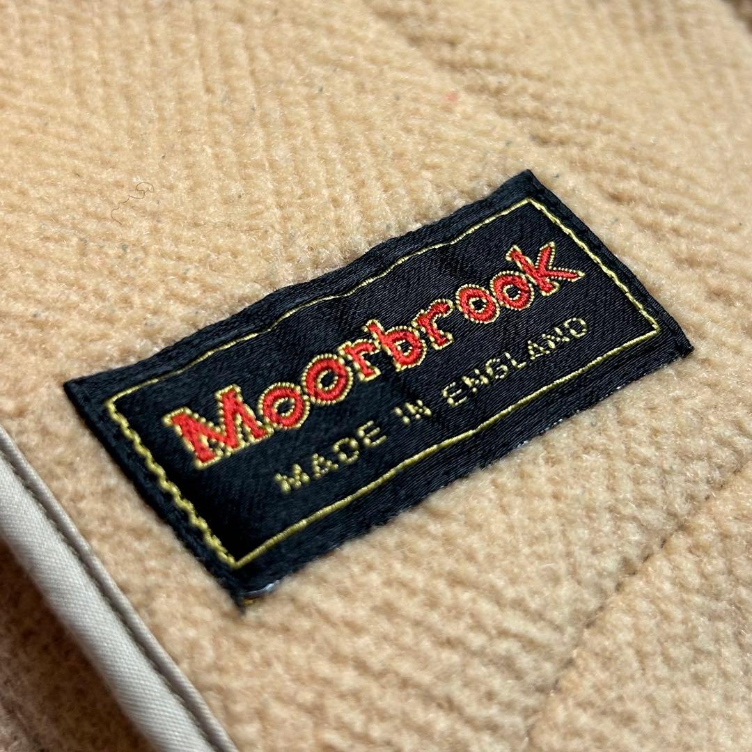 【美品】ニューヨーカー×ムーアブルック/80sウールヘリンボーンダッフルコート