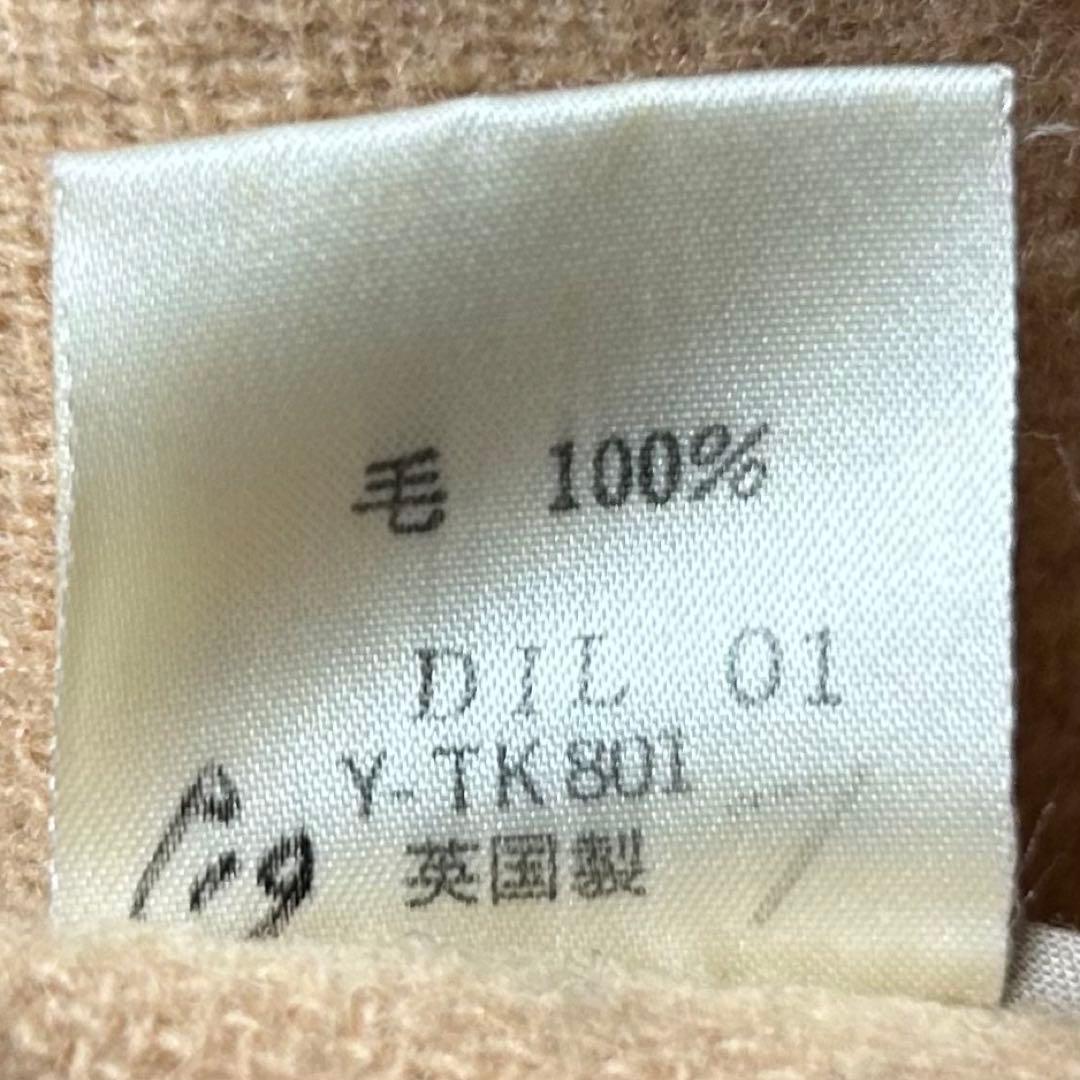 【美品】ニューヨーカー×ムーアブルック/80sウールヘリンボーンダッフルコート