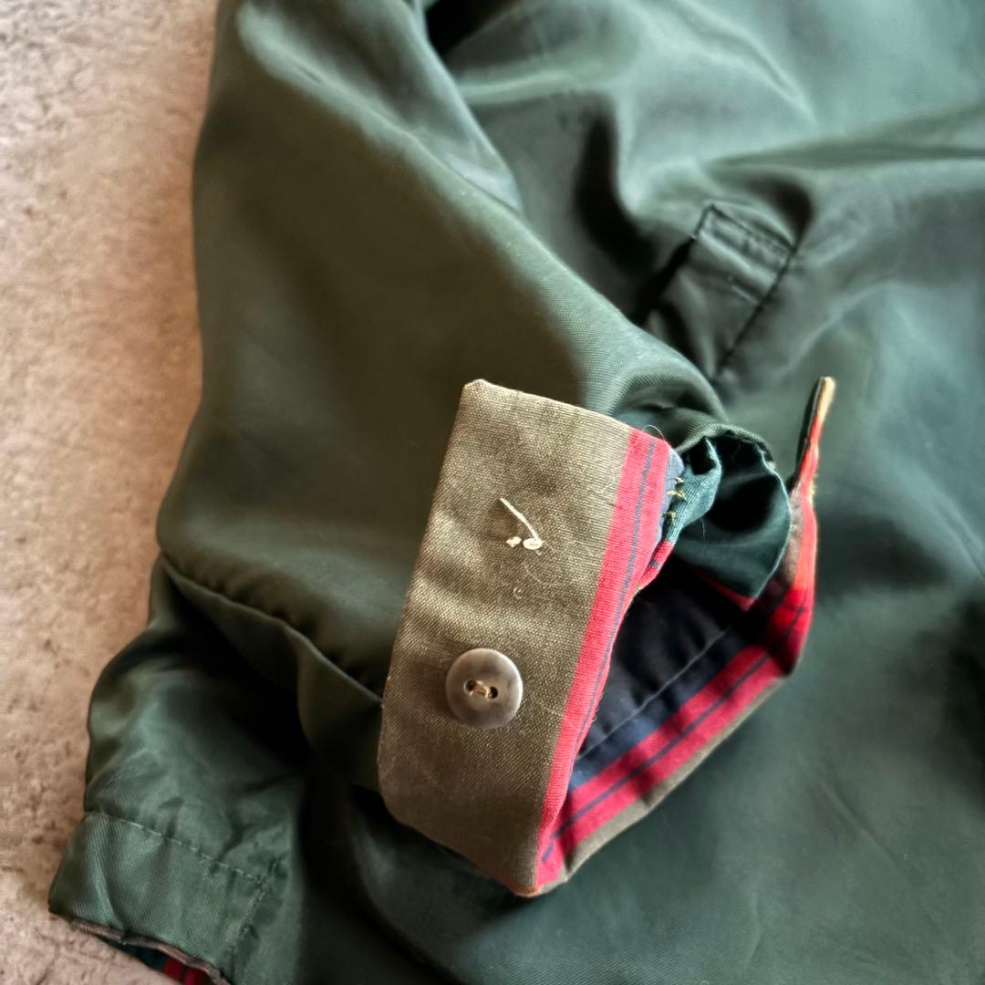 古着　50s 60s リバーシブル　チェック　ジャケット　検索　ギャバジャン