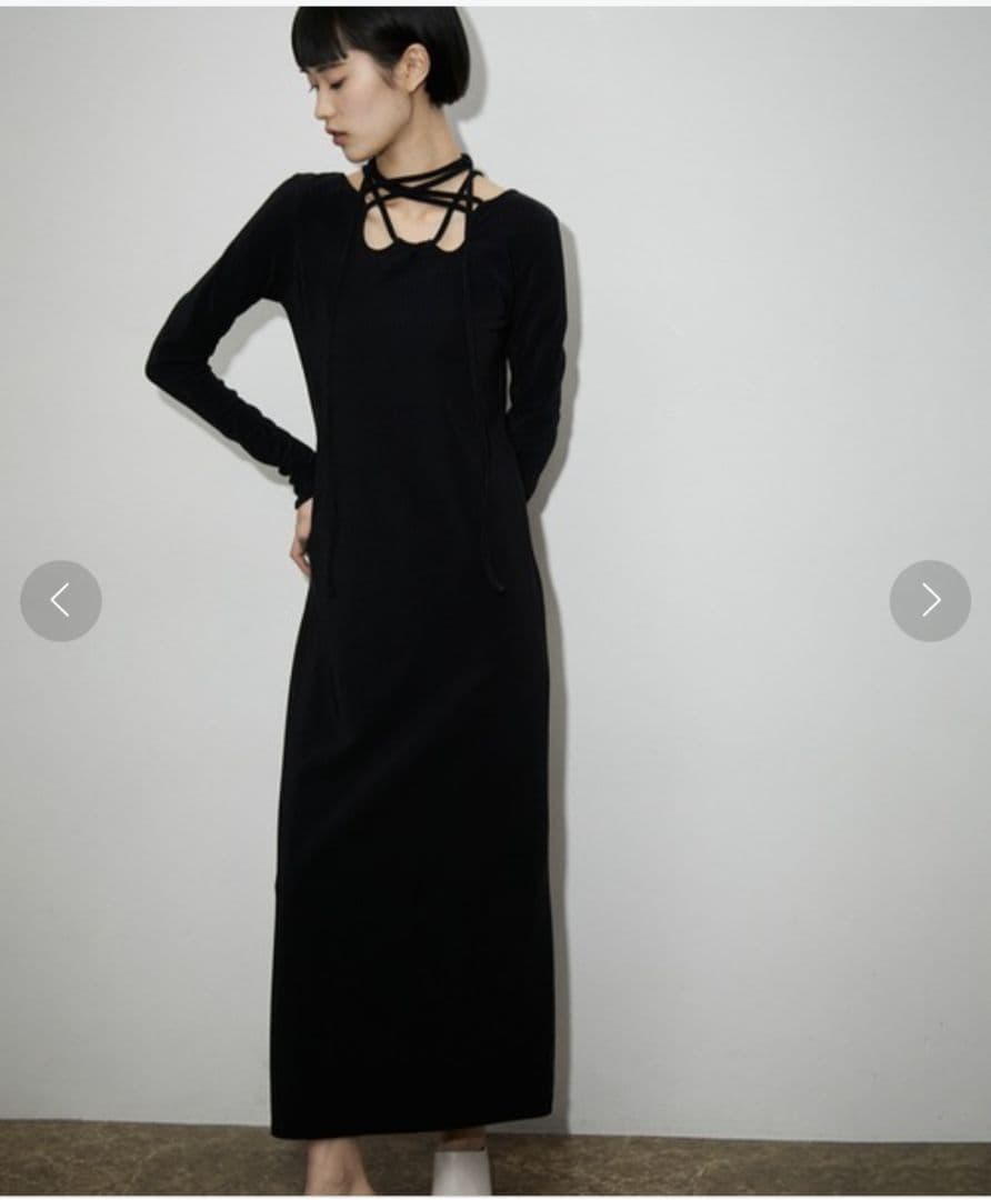 MURRAL 24秋冬 Ivy long sleeve dress ミューラル