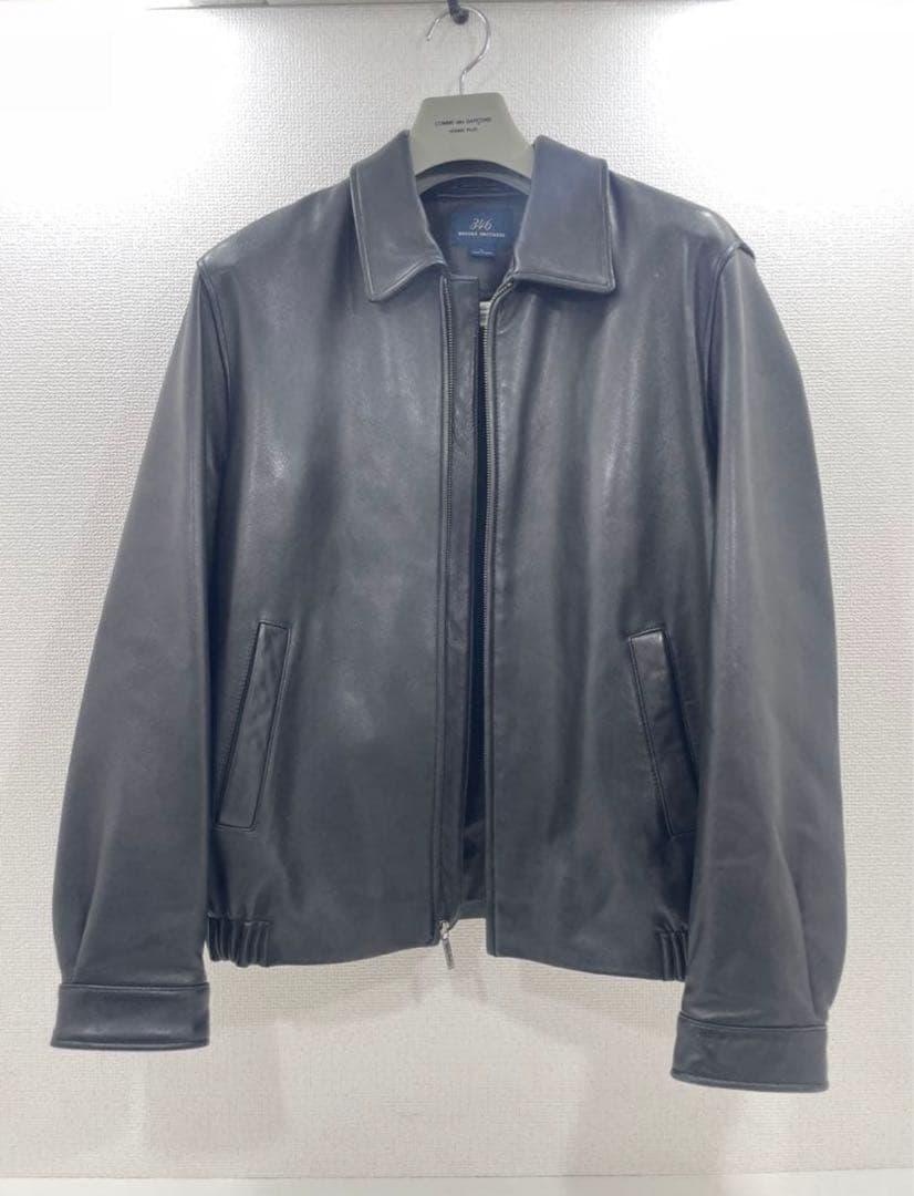 【極希少】 BROOKS BROTHERS 346 シングルライダースジャケット