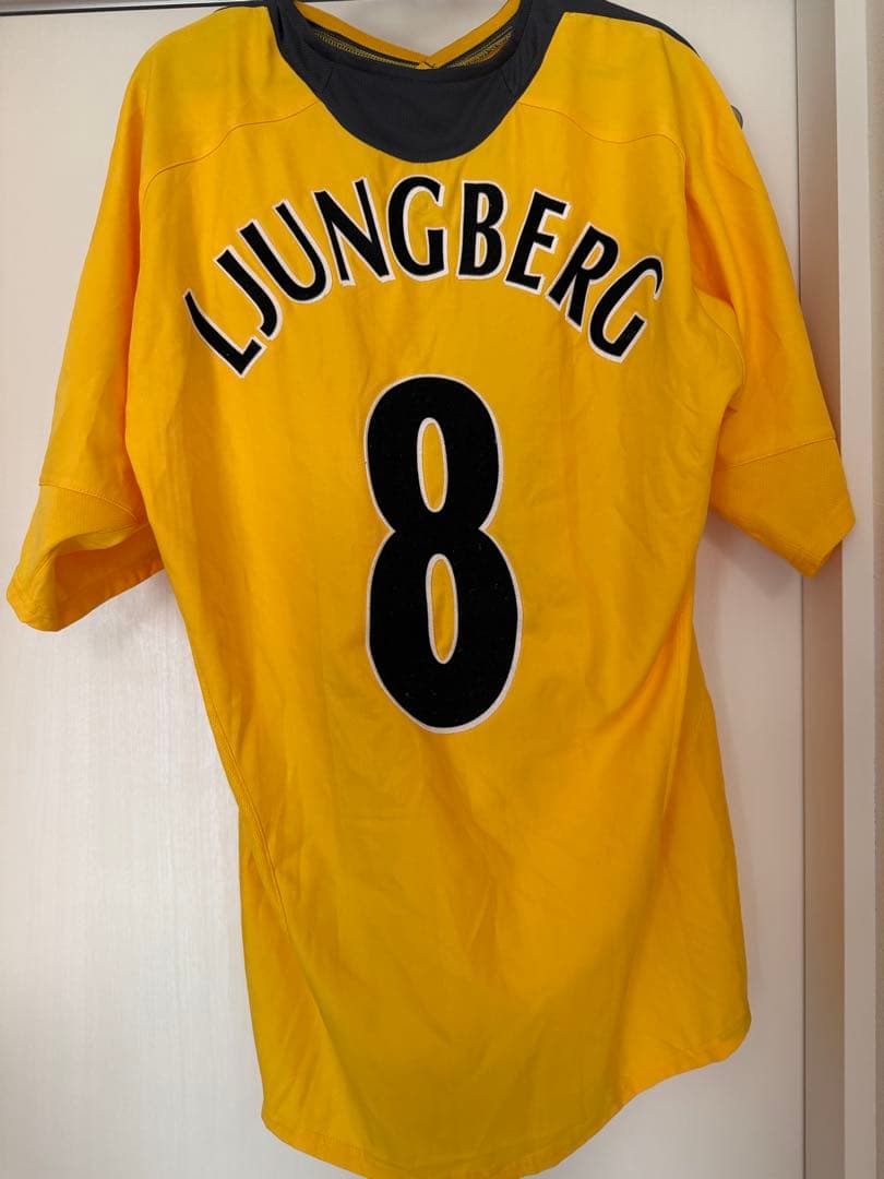 【希少】Arsenal アーセナル 05/06 リュングベリ O2 ユニフォーム