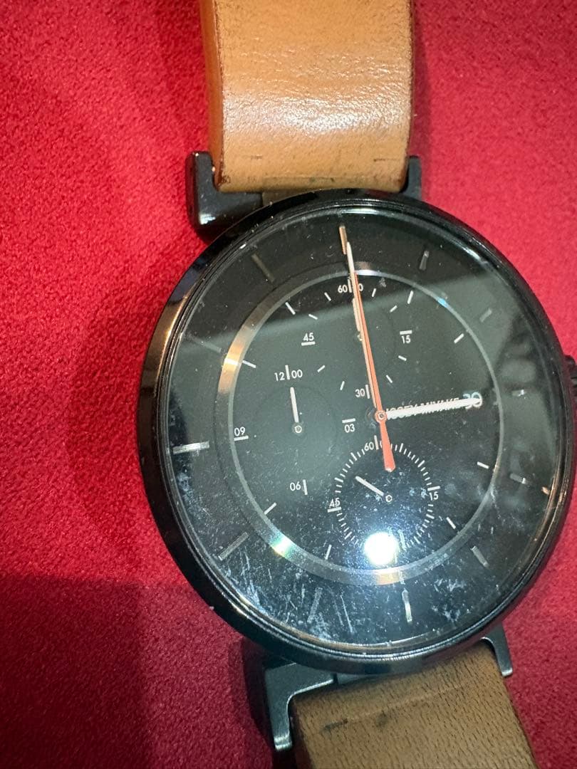 【動作品】 イッセイミヤケ 腕時計 VK67-0010 クロノグラフ