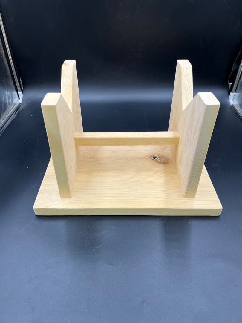 [即購入OK] 本榧　風呂椅子(特大) 新品未使用　無垢材一枚物　年末特価品