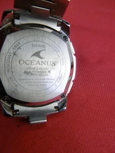 42：CASIO　OCEANUS　OCW-S1000　オシアナス　ジャンク