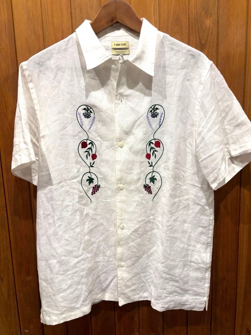 【DE BONNE FACTURE】デボンファクチュールコンバーチブルシャツ