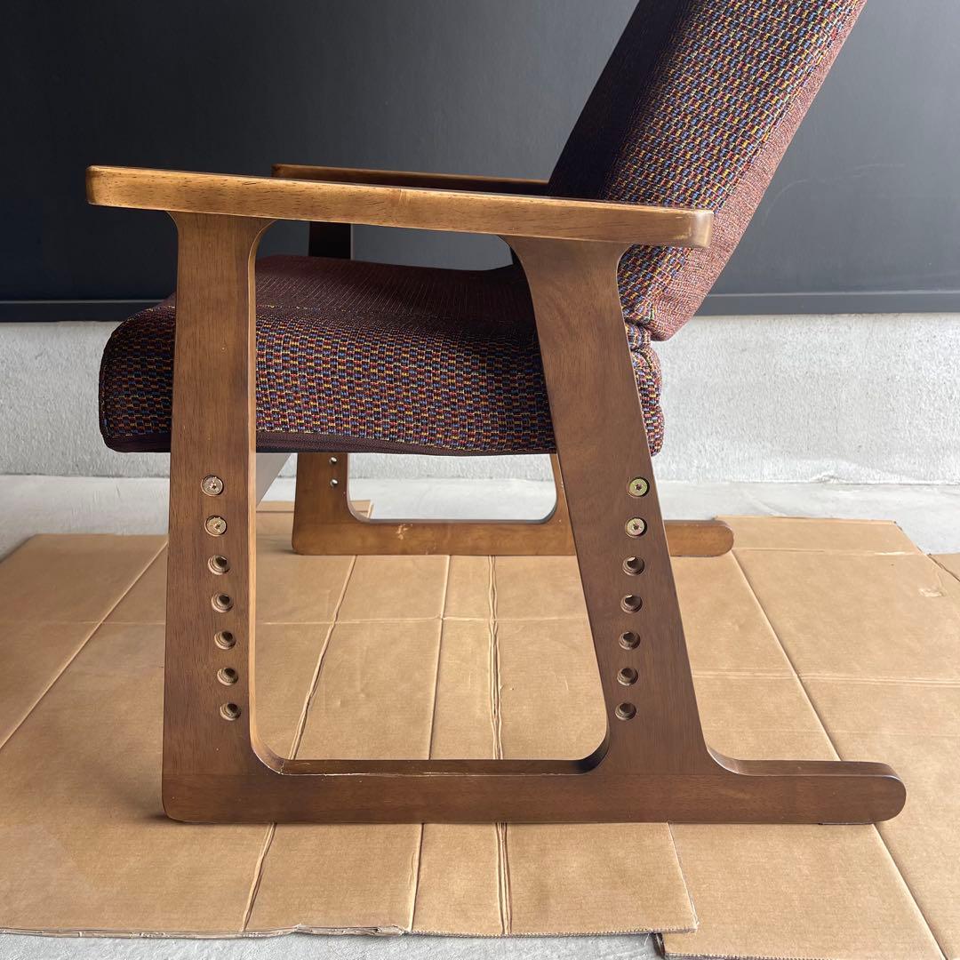 6m01_美品 ピントチェアリビング リクライニングチェア